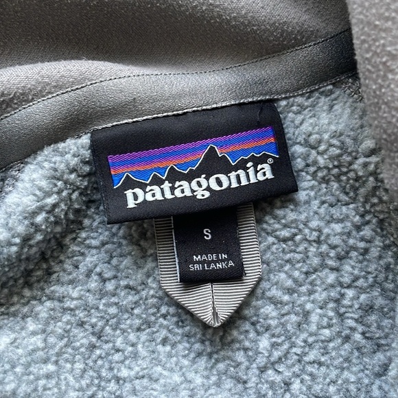 Patagonia Better Sweater Quarter 1/4 Zip Pullover Grey Jacket Fleece Women S - Picture 3 of 6